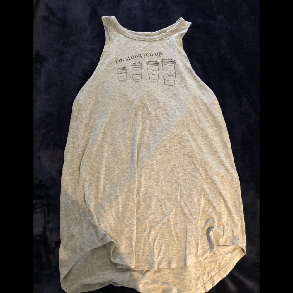 Gray tank top